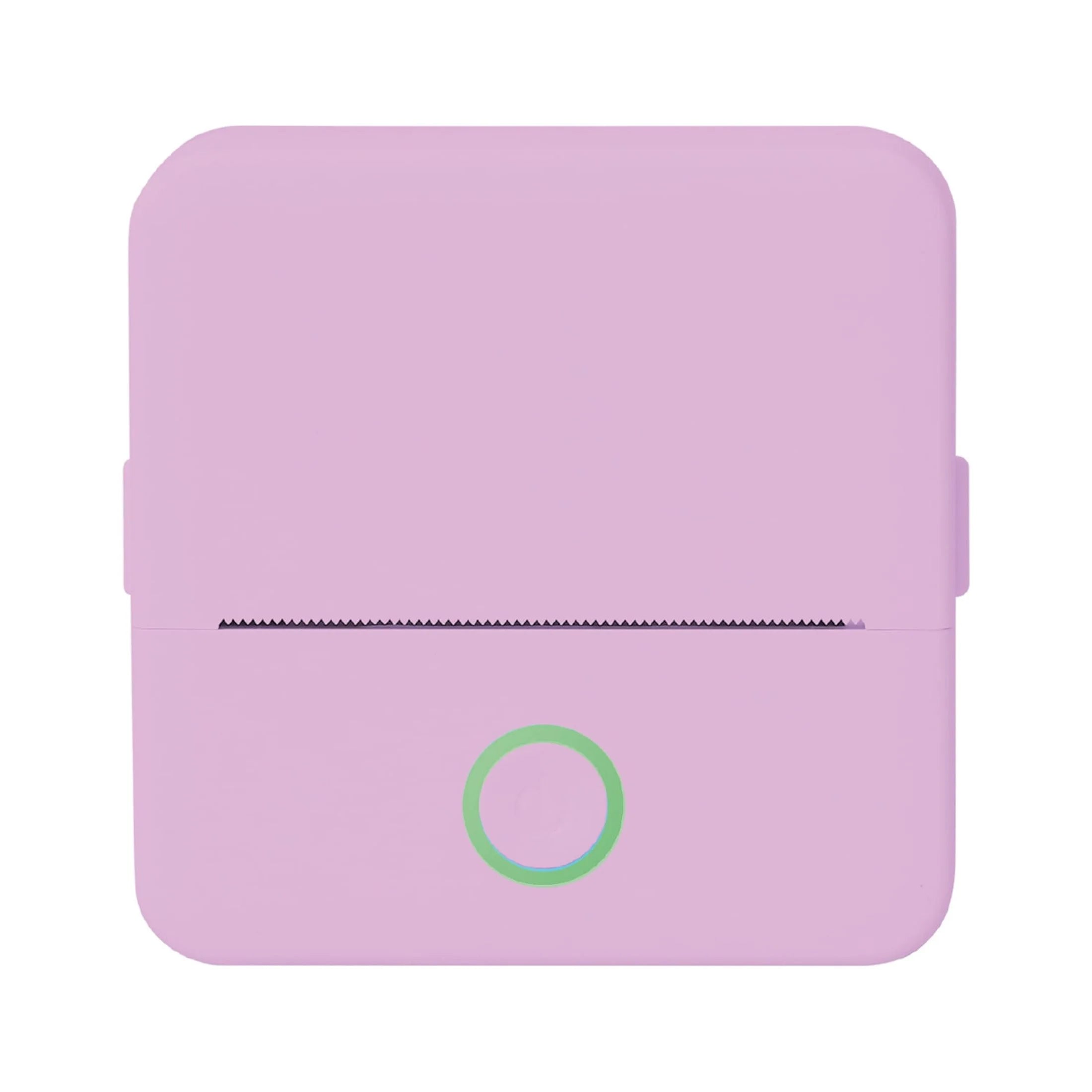 CTP500 Wireless Mini Portable Inkless Thermal Printer & Label Maker + Paper, Android & Ios (Purple)